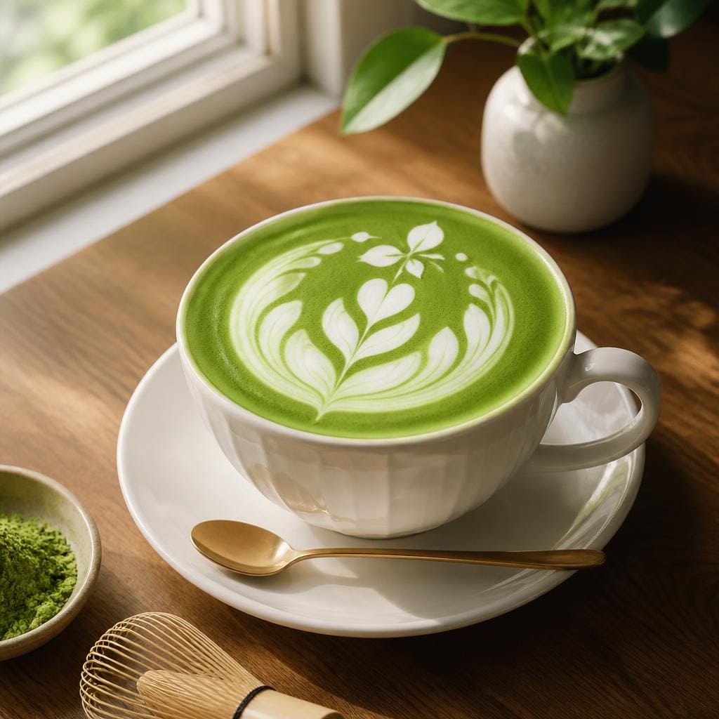 Matcha Warkop 84 minuman matcha lembut dan creamy